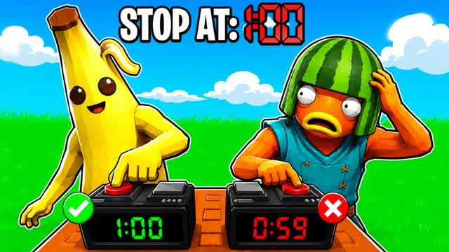 STOP THE TIMER — Fortnite Creative map