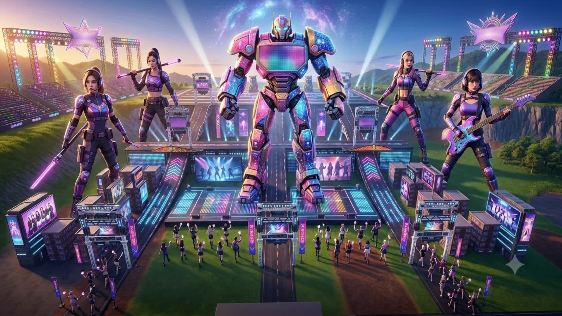 SHOW MEGA RAMP — Fortnite Creative map