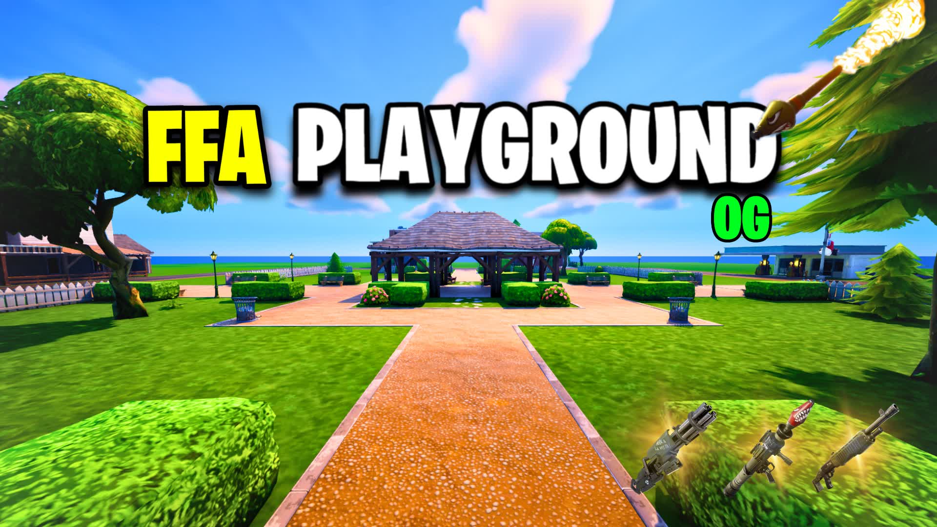 FFA PLAYGROUND OG!!! — Fortnite Creative map