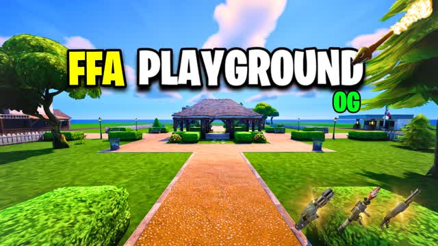 FFA PLAYGROUND OG!!! — Fortnite Creative map cover art