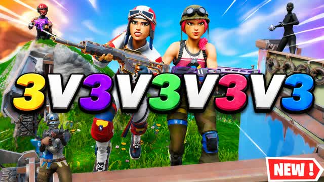 ELITE 3V3V3V3V3 ZERO BUILD — Fortnite Creative map cover art
