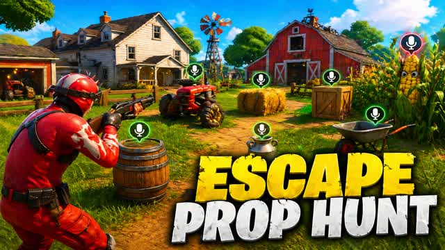ESCAPE PROP HUNT — Fortnite Creative map