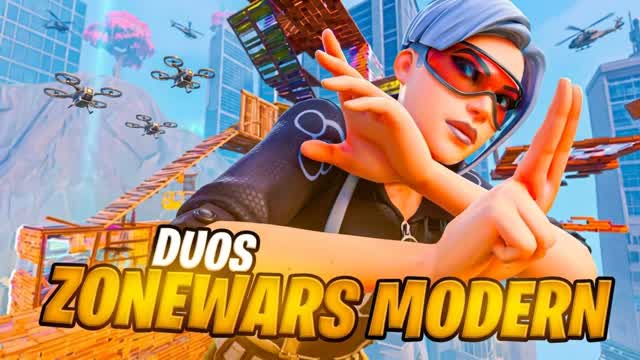 ZONE WARS DUO - MODERN — Fortnite Creative map
