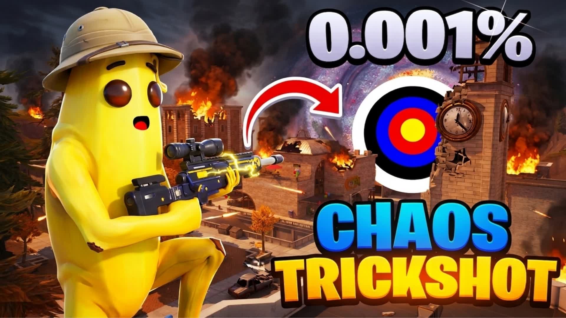 CHAOS TRICKSHOT🎯💥 — Fortnite Creative map