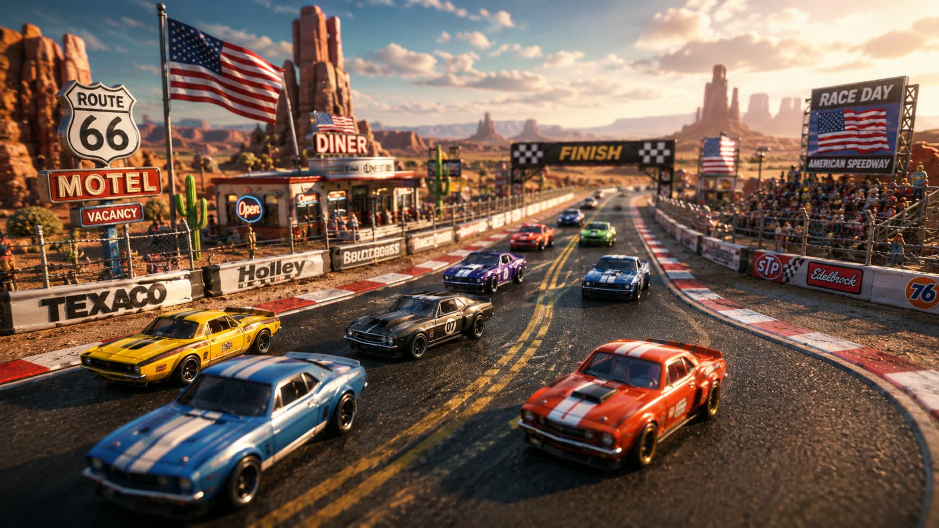 American Mini Racing — Fortnite Creative map