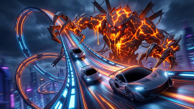 Fureur Magmatique 🌋 — Fortnite Creative map