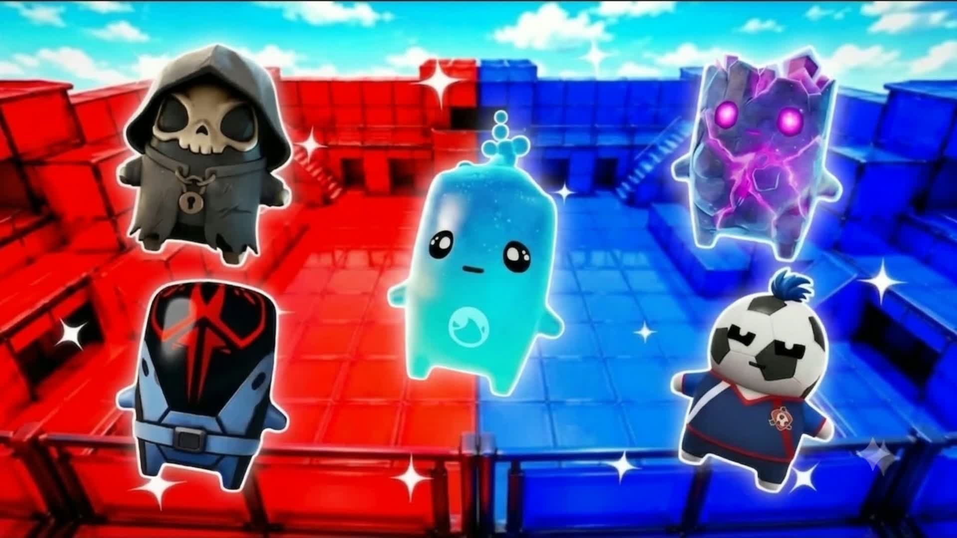 RED VS BLUE FINAL50 — Fortnite Creative map