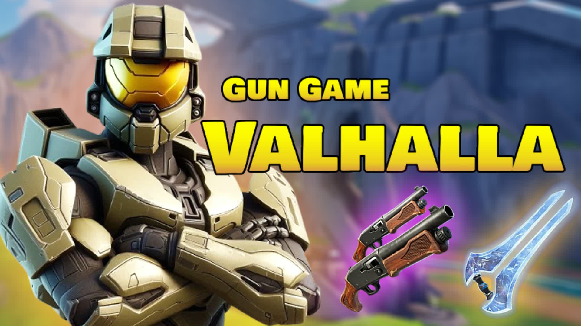 VALHALLA REBORN: GUN GAME — Fortnite Creative map