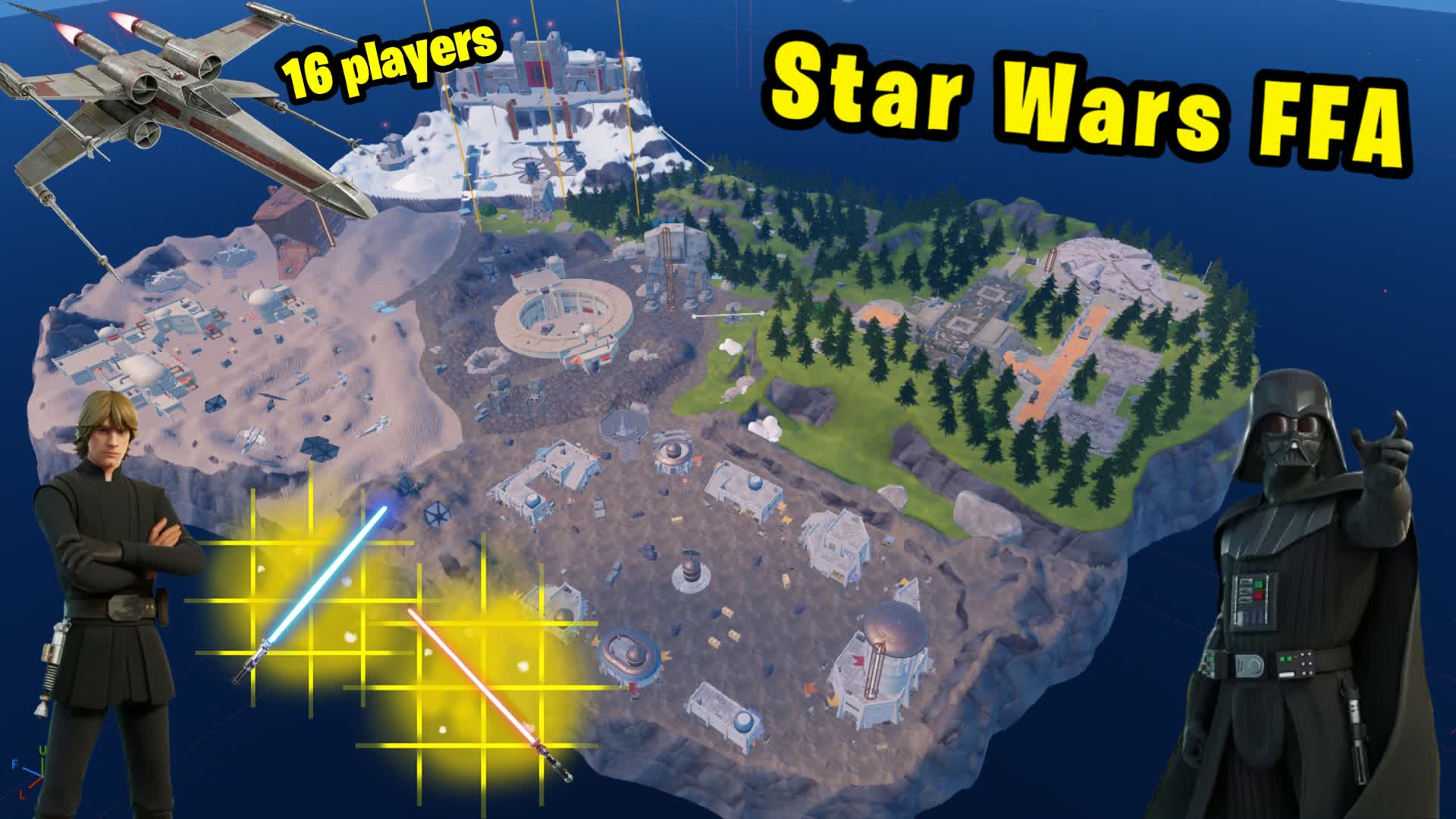Star Wars FFA Frontier Conflict — Fortnite Creative map