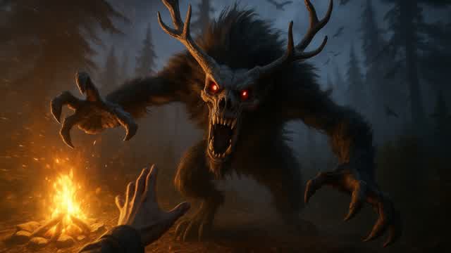 ESCAPE SKINWALKER [HORROR] — Fortnite Creative map cover art