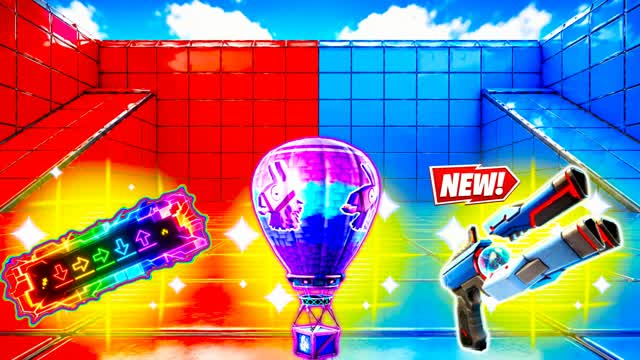 RED VS BLUE PROTECT THE ALLY π΅π΄ β Fortnite Creative map