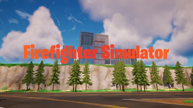 Firefighter Simulator — Fortnite Creative map cover art
