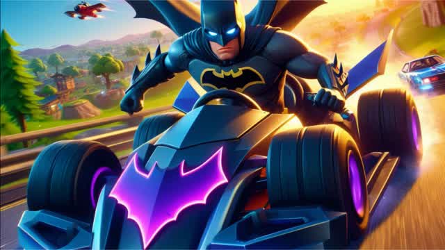 Batman Race 🦇 — Fortnite Creative map cover art