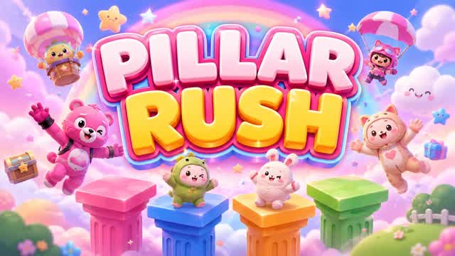 PILLAR RUSH — Fortnite Creative map cover art