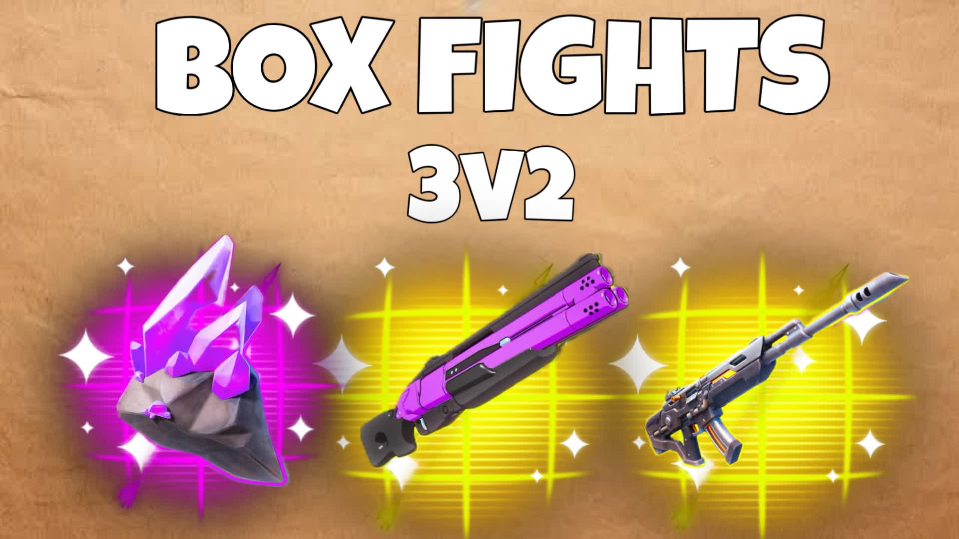 2v3 BOX FIGHTS — Fortnite Creative map