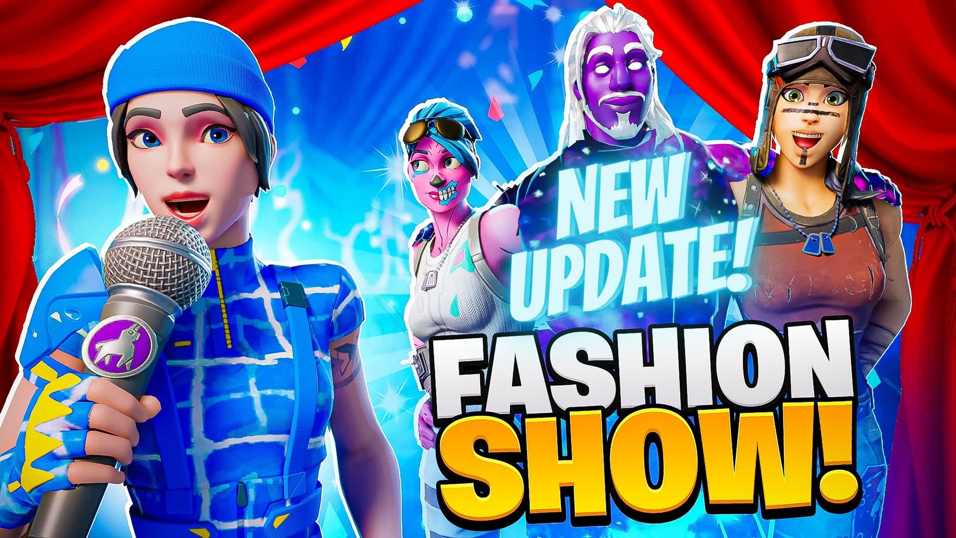 🌠50 Player Fashion Show — Fortnite Creative map