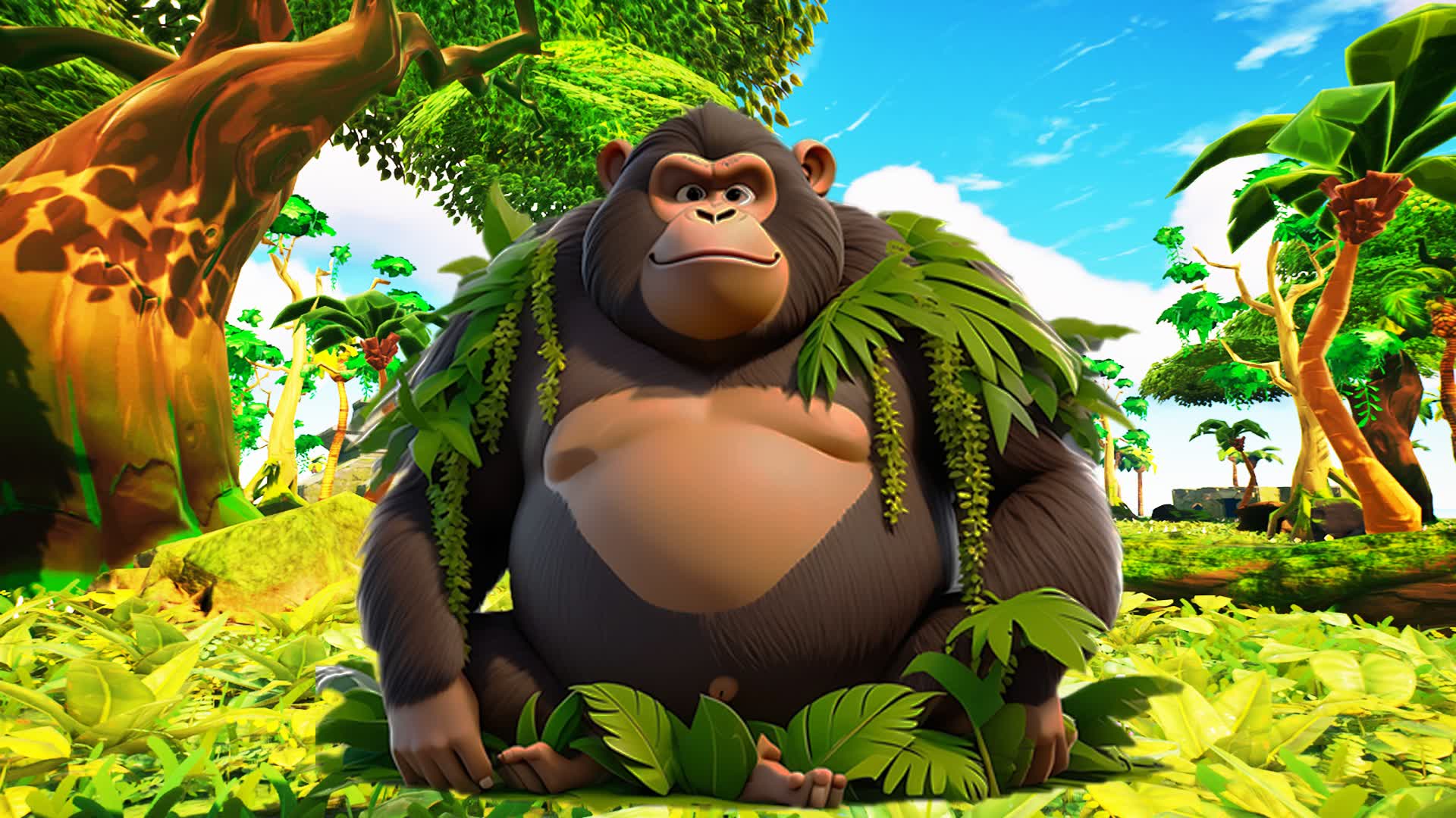 🐒CRAZY MONKEY ZONE WARS🤣 — Fortnite Creative map