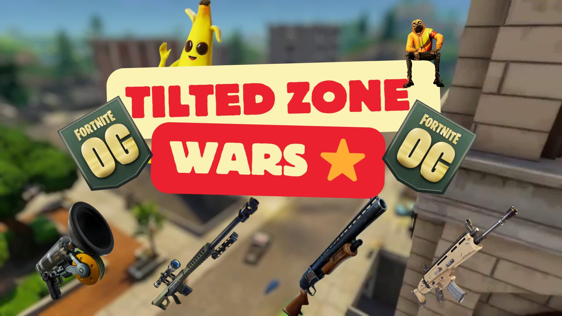 TILTED ZONE WARS — Fortnite Creative map