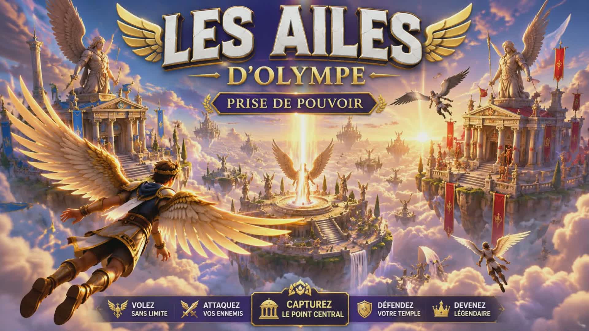 La Bataille des Cieux — Fortnite Creative map