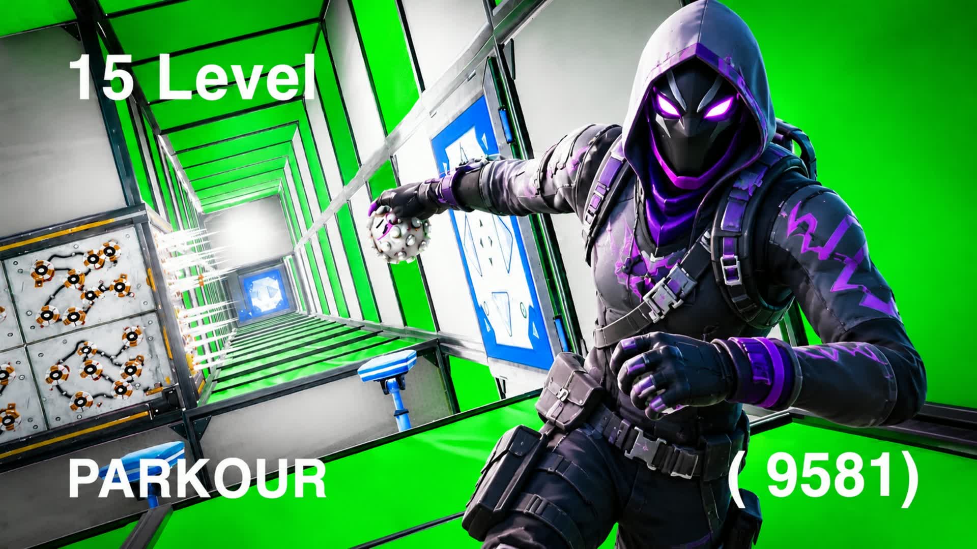 🔥🔥 PARKOUR LEVELS 15 [9581] — Fortnite Creative map