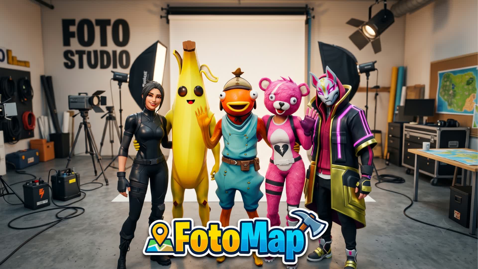 Fotostudio — Fortnite Creative map