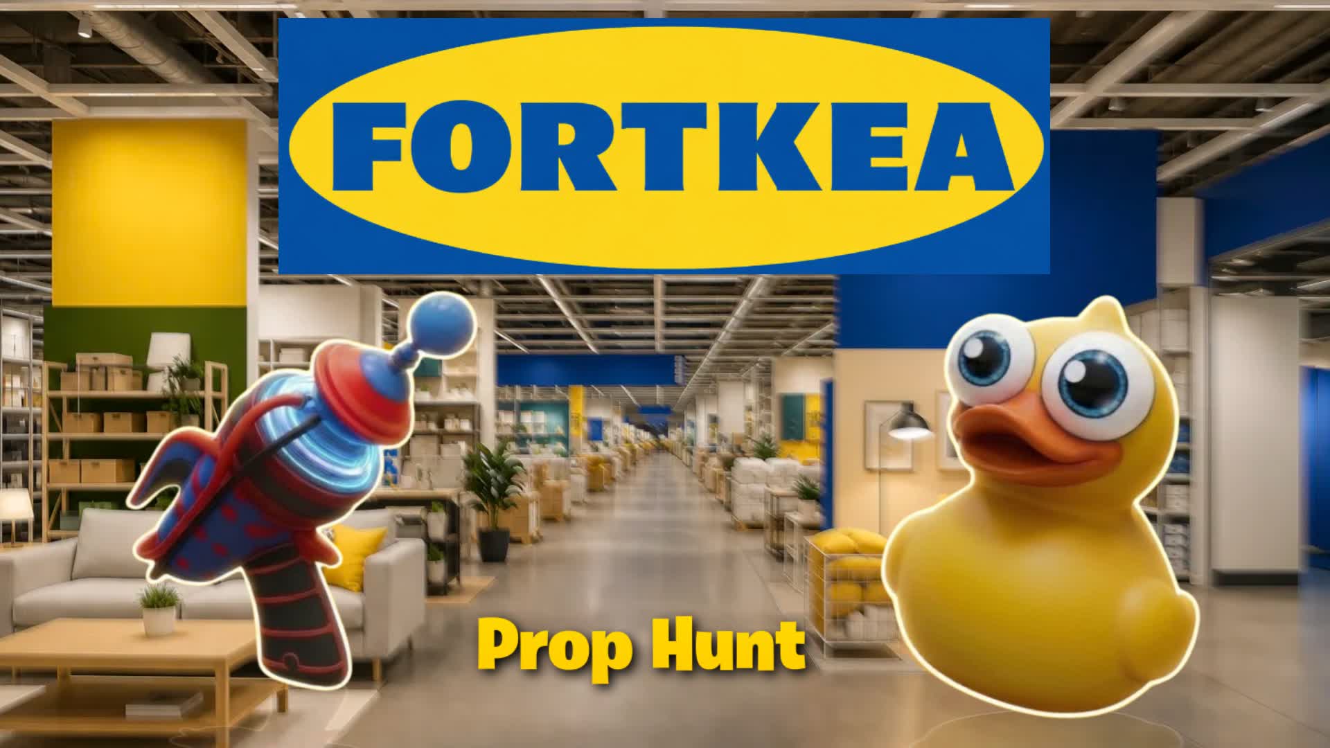 FORTKEA PROP HUNT 🛒 FURNITURE — Fortnite Creative map