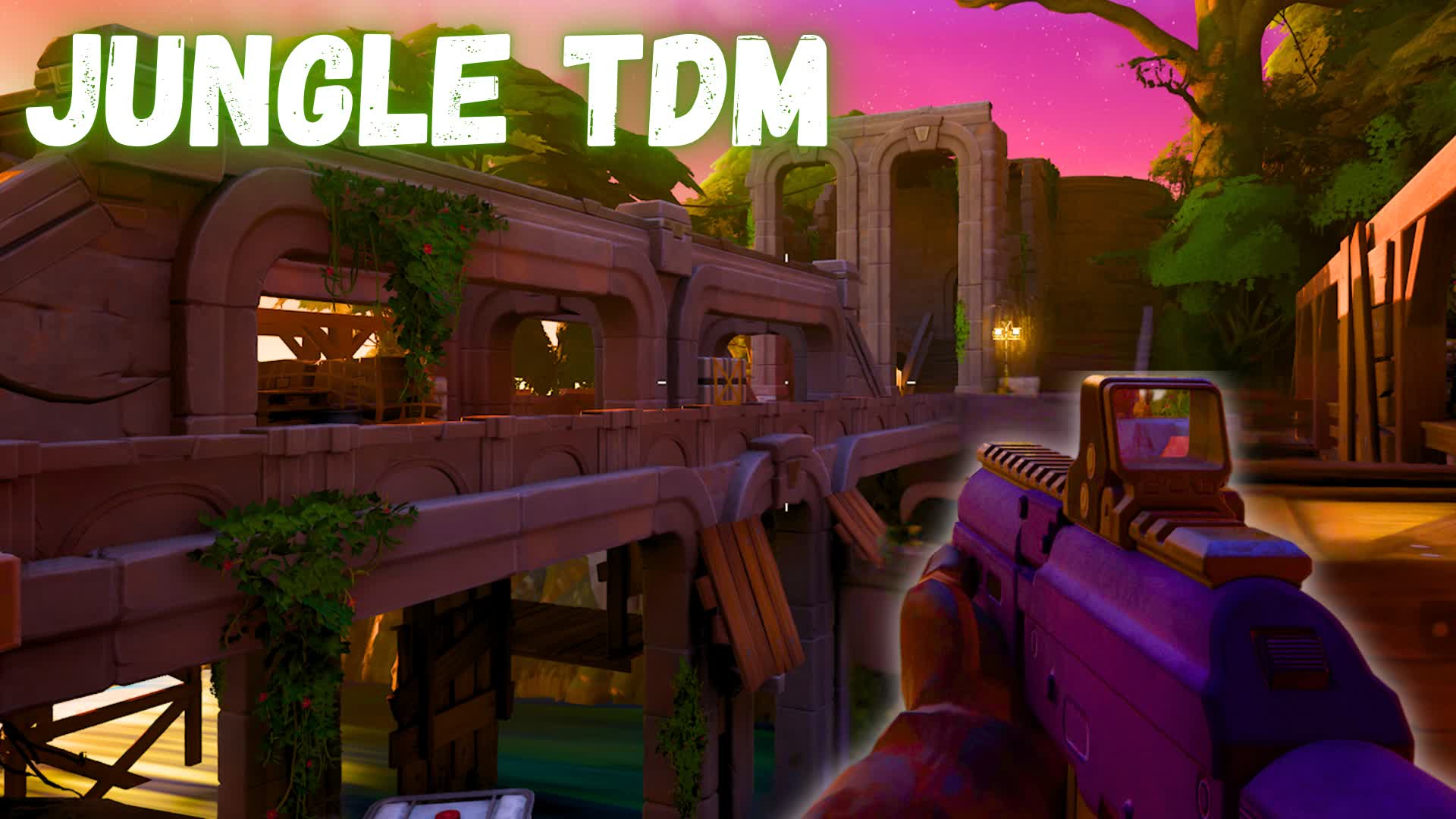 🌴JUNGLE TDM🌴 — Fortnite Creative map