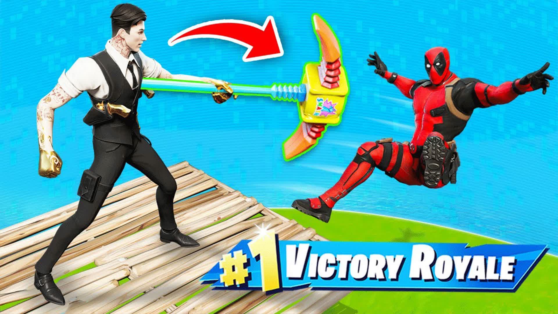 حرب اكسات ! (ZONE WARS) — Fortnite Creative map