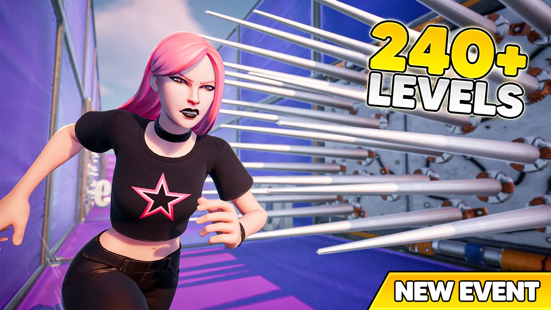 240+ Fun Obby Parkour — Fortnite Creative map