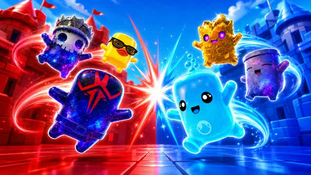 RED VS BLUE BLAZE FORCE 🔴🔵 — Fortnite Creative map