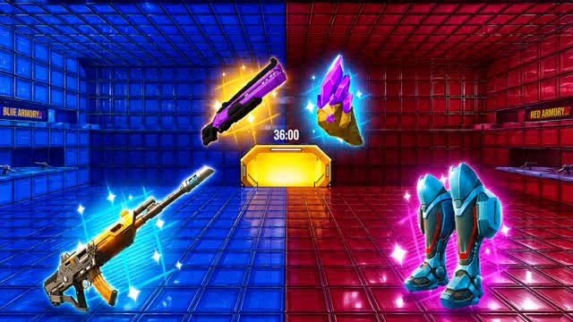 صدام الألوان Vs🔵 Color Clash🔴 — Fortnite Creative map