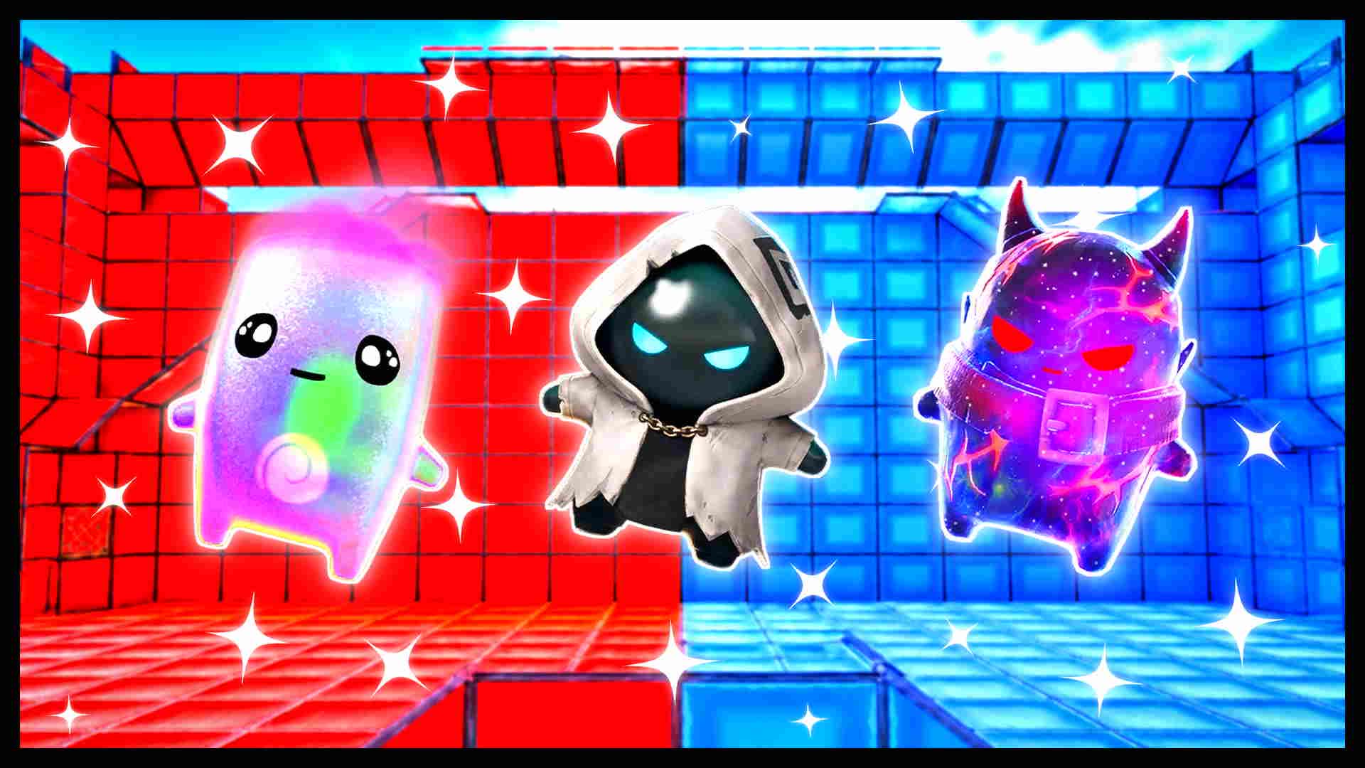 RED VS BLUE FEARLESS CORE 🔴🔵 — Fortnite Creative map