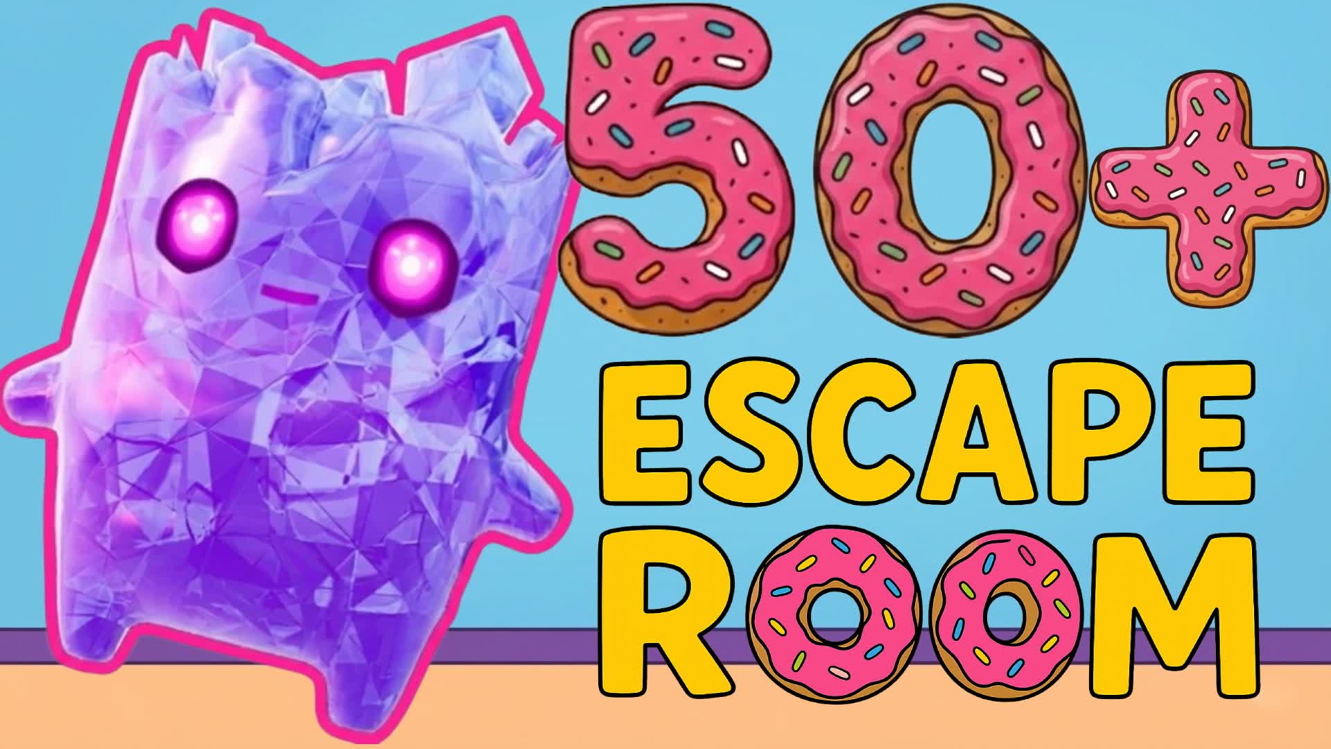 ESCAPE ROOM: 50+ IMPOSSIBLE MISSION 👑 — Fortnite Creative map