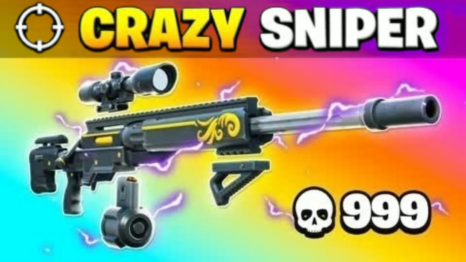 CRAZY DRIVING SNIPER 🎯 — Fortnite Creative map