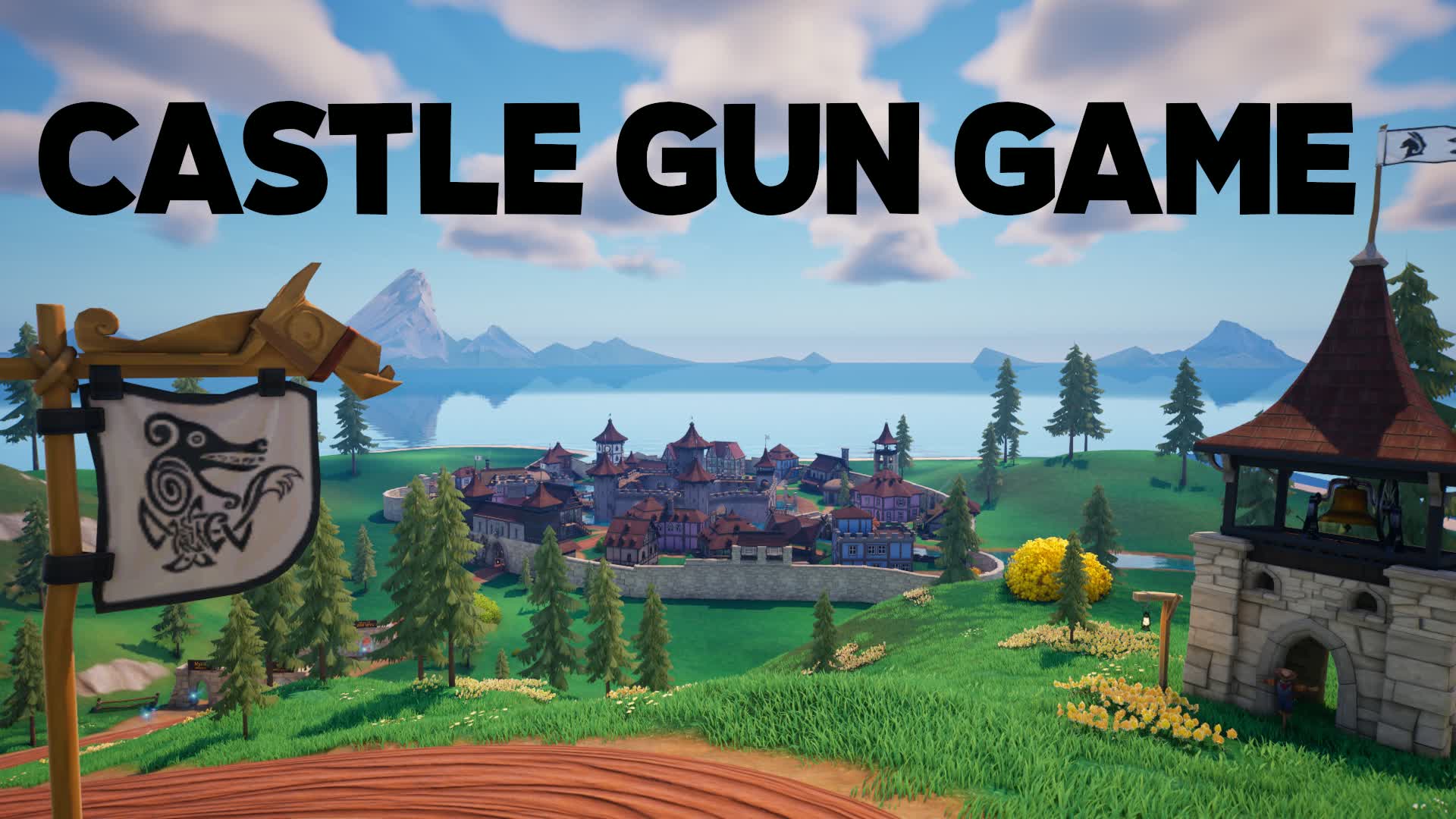 Castle Gun Game — Fortnite Creative map