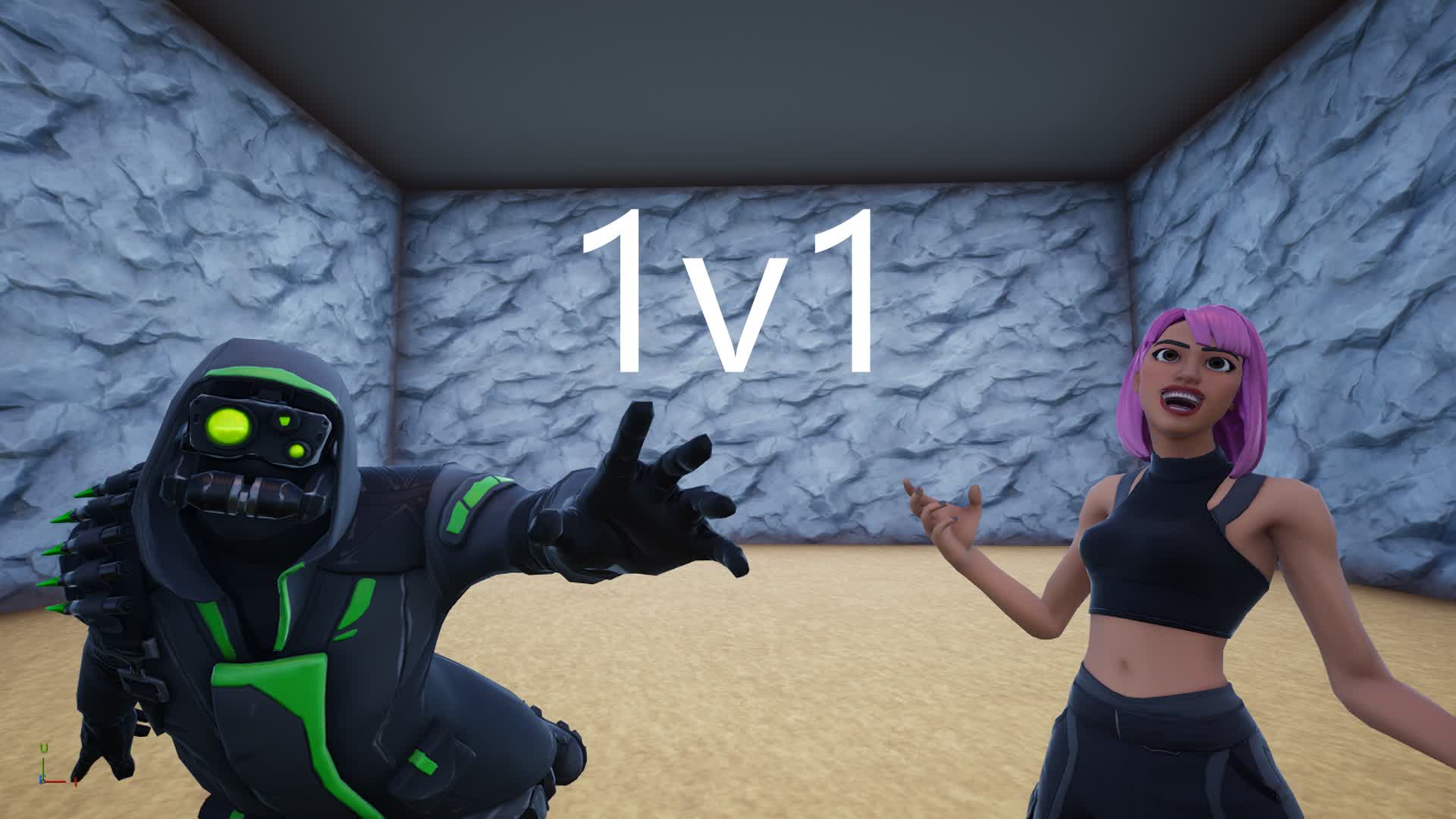 1V1 BOX FIGHT — Fortnite Creative map