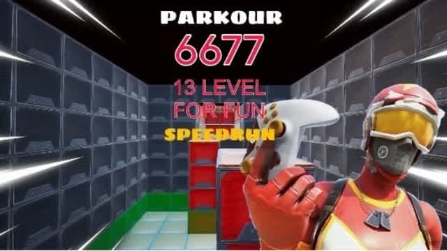 PARKOUR 6677 — Fortnite Creative map