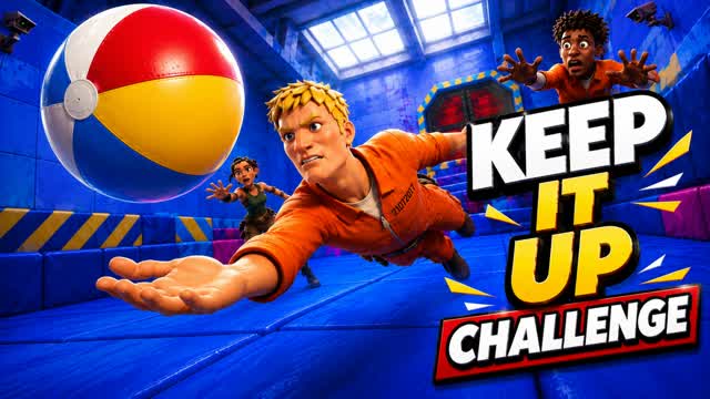 🎈 KEEP IT UP CHALLENGE  🎈 — Fortnite Creative map