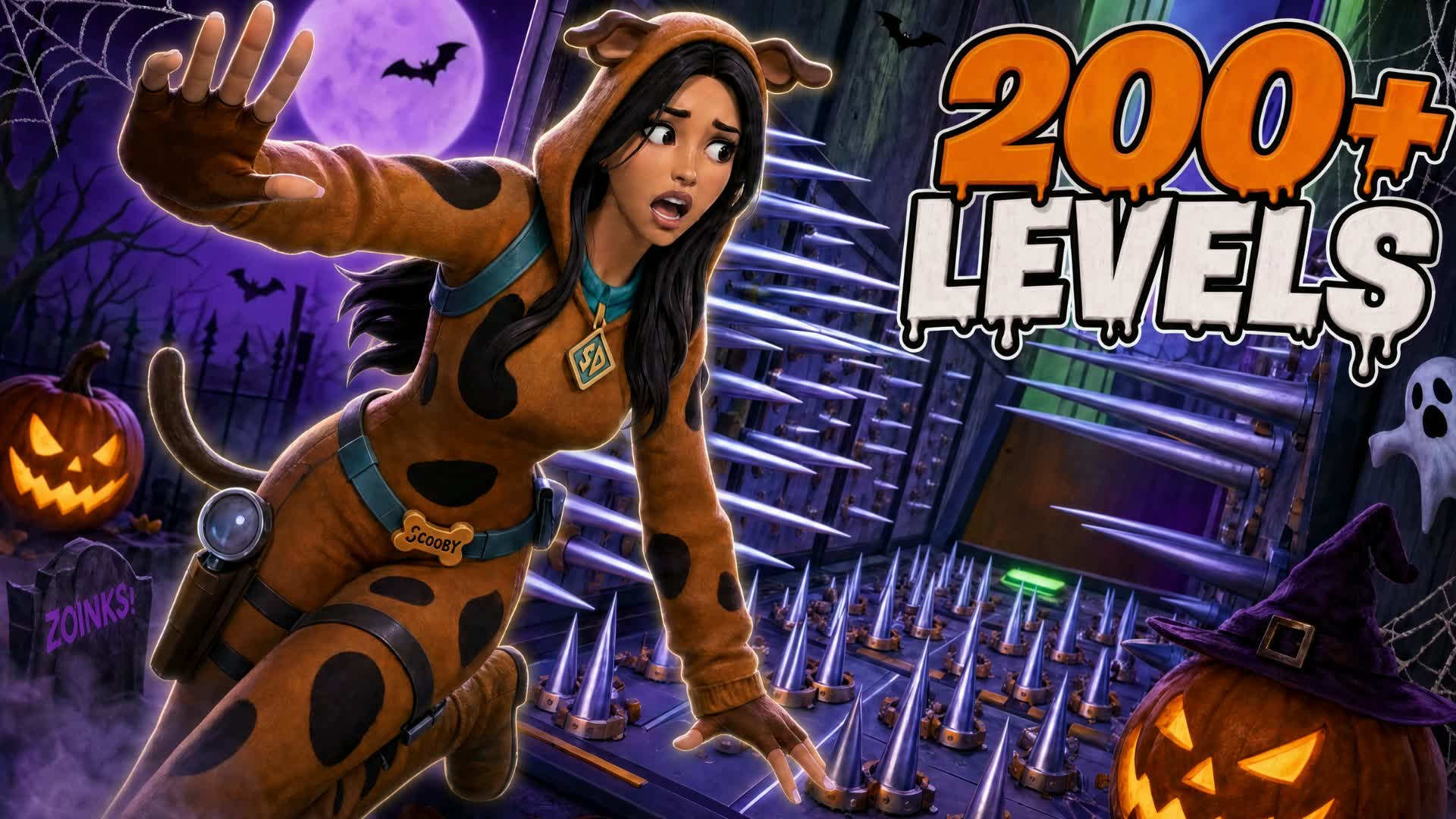 Halloween_Deathrun — Fortnite Creative map