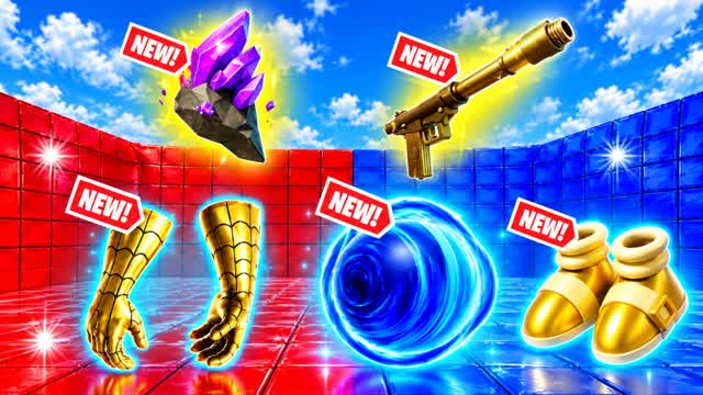 RED VS BLUE DEATHMATCH 💀⚔️ — Fortnite Creative map