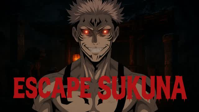 ESCAPE SUKUNA [HORROR] — Fortnite Creative map cover art