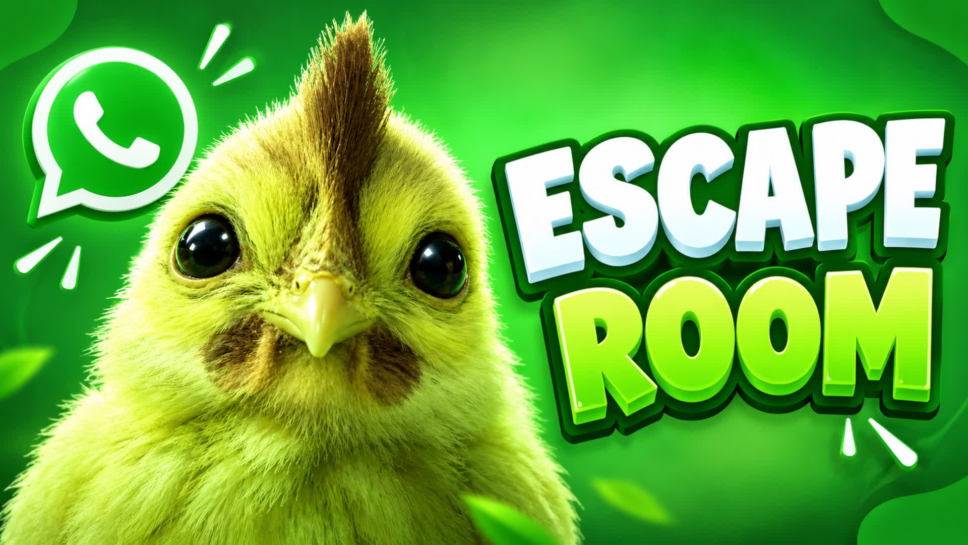 🐥🔐 CHICKEN ESCAPE ROOM 🐣🚪✨ — Fortnite Creative map