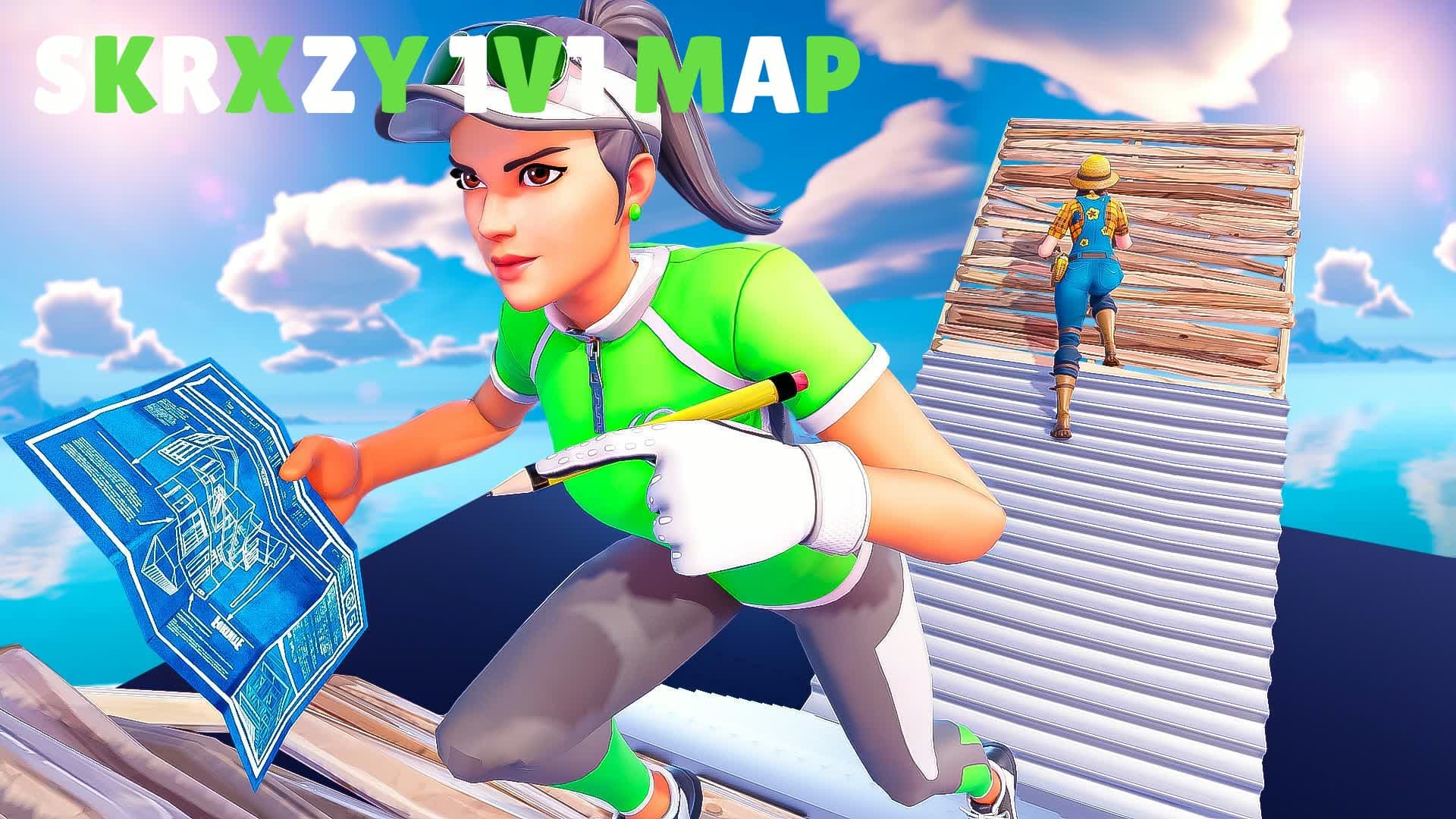SKRXZY 1V1 — Fortnite Creative map