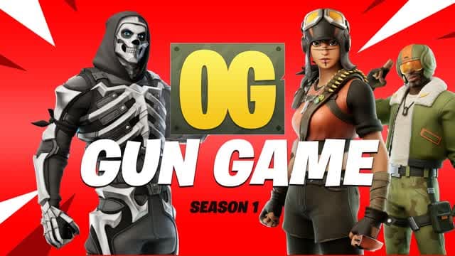 0G GUN GAME — Fortnite Creative map cover art