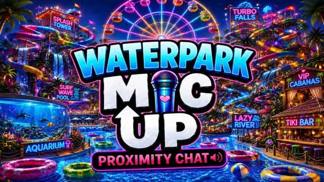 Waterpark Mic Up 🔊 — Fortnite Creative map cover art