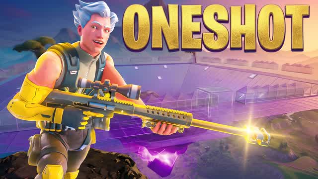 ONESHOT FREE FOR ALL 1V1V1 — Fortnite Creative map cover art