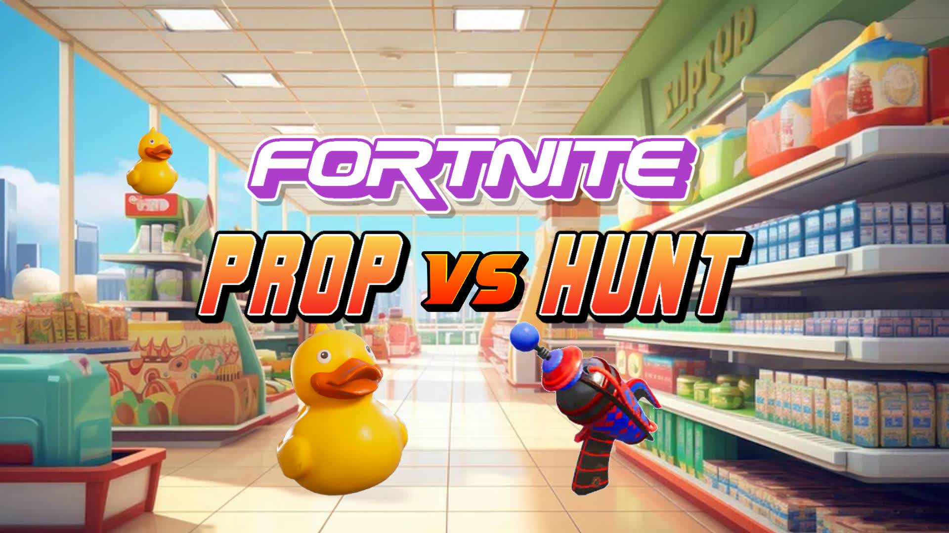 Prop Hunt — Fortnite Creative map