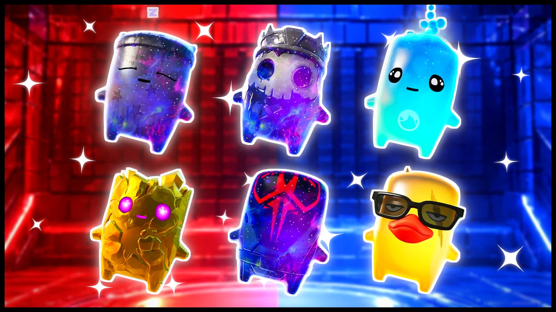 NO SLOWDOWN RED VS BLUE 🔴🔵 — Fortnite Creative map