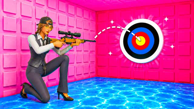 LUCKY TRICKSHOT PARKOUR🎯ZAPATA — Fortnite Creative map cover art