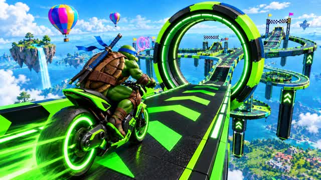 COLORFUL CARS - CAR GAME — Fortnite Creative map cover art